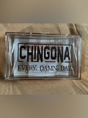 Clear Acrylic Clutch